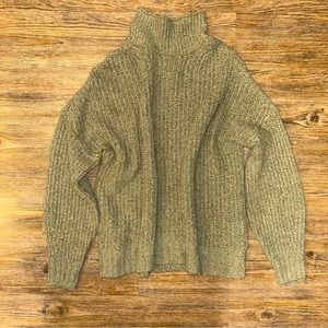 AE Oversized Mock Neck Sweater